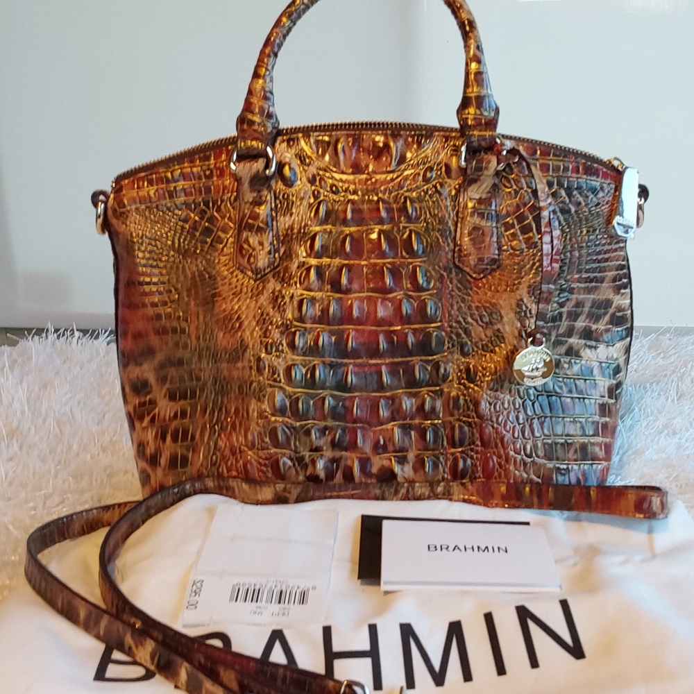 Brahmin Tartan Animal Duxbury